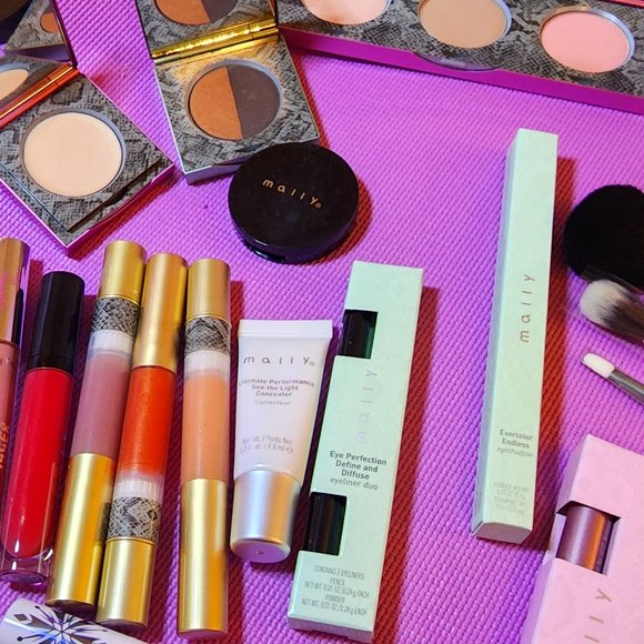 NEW Mally Beauty All Shades-Lips, Eyes, Foundation, Remover, Brows, Brushes, etc